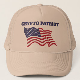 Boné Chapéu Crypto Patriota para Uso Diário