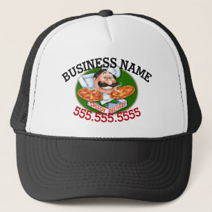 Boné Chapéu customizável da ENTREGA da PIZZA