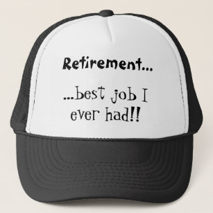 Boné Chapéu da aposentadoria