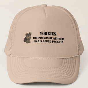 Boné Chapéu da atitude de Yorkie