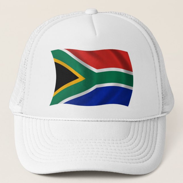 Boné Chapéu da Bandeira da África do Sul (Frente)