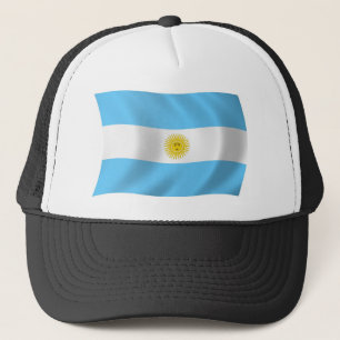 Boné Chapéu da Bandeira da Argentina