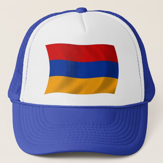 Boné Chapéu da Bandeira da Armênia (Frente)