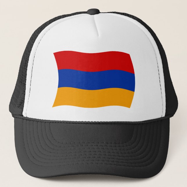 Boné Chapéu da Bandeira da Armênia (Frente)