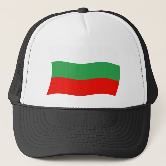 Boné Chapéu da Bandeira da Bulgária (Frente)