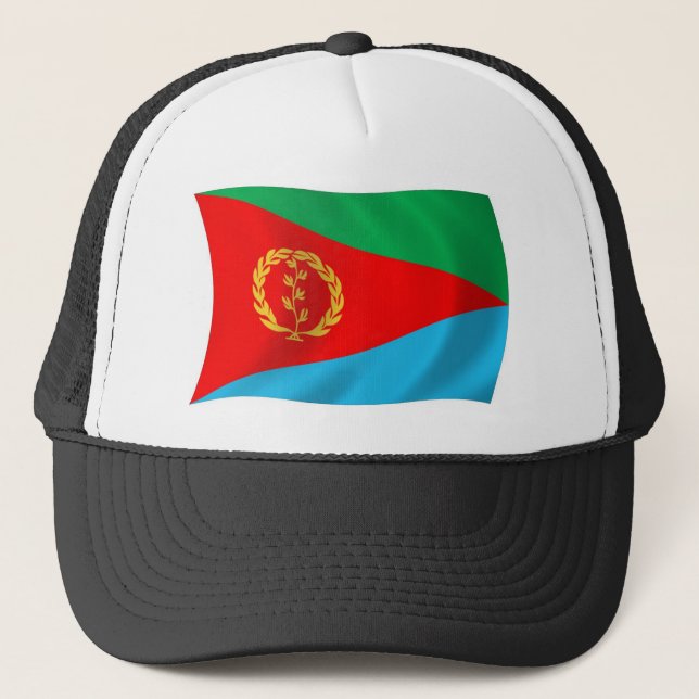 Boné Chapéu da Bandeira da Eritreia (Frente)