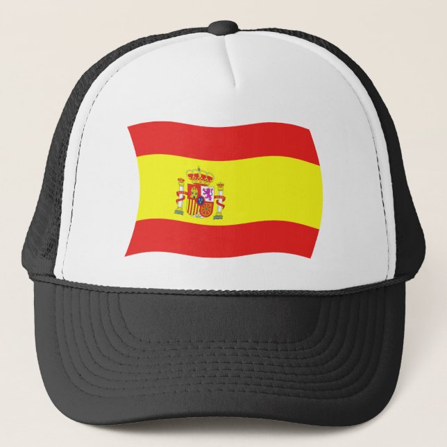 Boné Chapéu da Bandeira da Espanha (Frente)