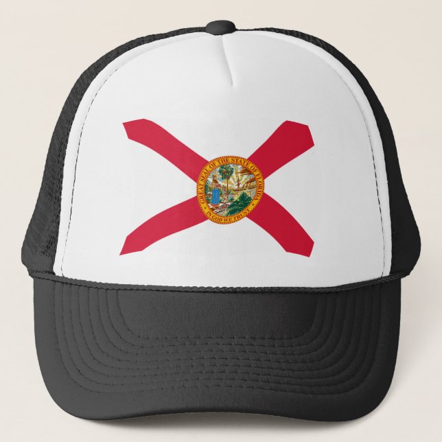 Boné Chapéu da Bandeira da Flórida (Frente)