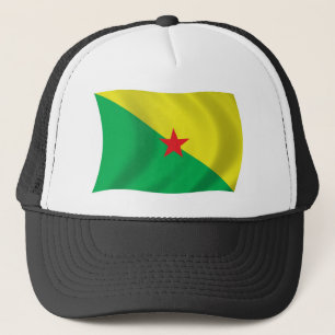 Boné Chapéu da Bandeira da Guiana Francesa