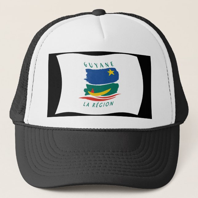 Boné Chapéu da Bandeira da Guiana Francesa (Frente)