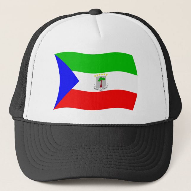 Boné Chapéu da Bandeira da Guiné Equatorial (Frente)