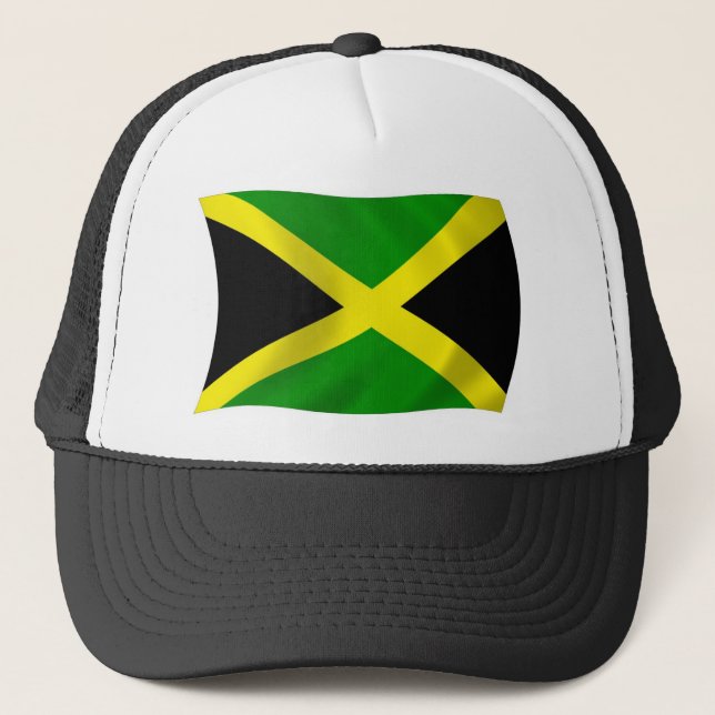 Boné Chapéu da Bandeira da Jamaica (Frente)