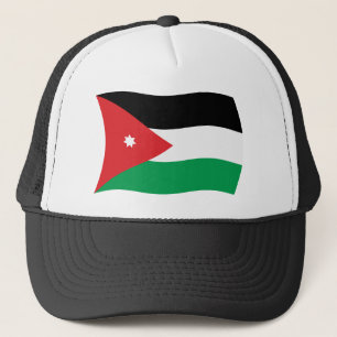 Boné Chapéu da Bandeira da Jordânia