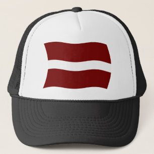 Boné Chapéu da Bandeira da Letônia