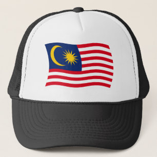 Boné Chapéu da Bandeira da Malásia