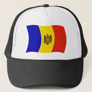 Boné Chapéu da Bandeira da Moldávia