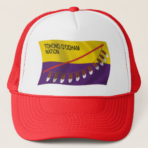 Boné Chapéu da Bandeira da Nação Tohono O'odham