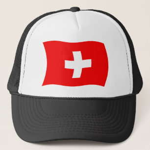 Boné Chapéu da Bandeira da Suíça