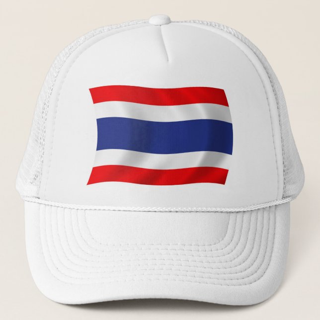 Boné Chapéu da Bandeira da Tailândia (Frente)