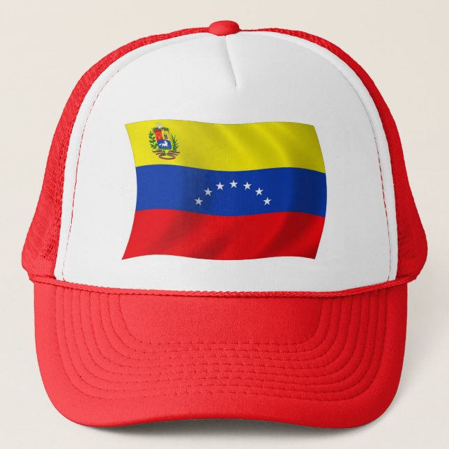 Boné Chapéu da Bandeira da Venezuela (Frente)