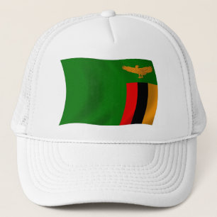 Boné Chapéu da Bandeira da Zâmbia