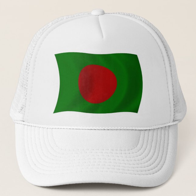 Boné Chapéu da Bandeira de Bangladesh (Frente)
