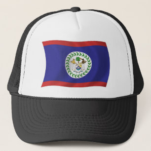 Boné Chapéu da Bandeira de Belize
