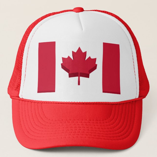 Boné Chapéu da bandeira de Canadá (Frente)