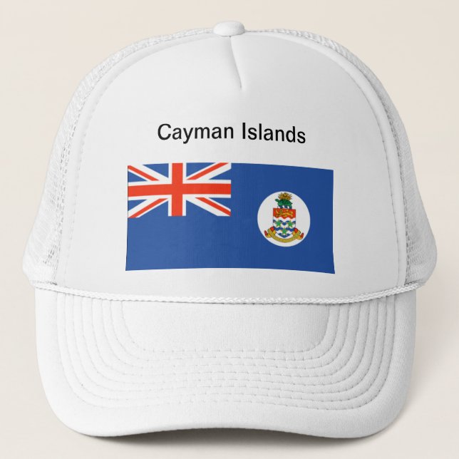 Boné Chapéu da bandeira de Cayman Islands (Frente)