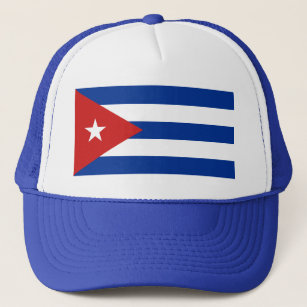 Boné Chapéu da bandeira de Cuba