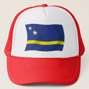 Boné Chapéu da Bandeira de Curaçao
