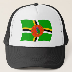 Boné Chapéu da Bandeira de Dominica