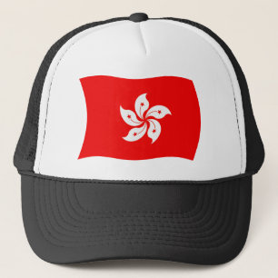 Boné Chapéu da Bandeira de Hong Kong