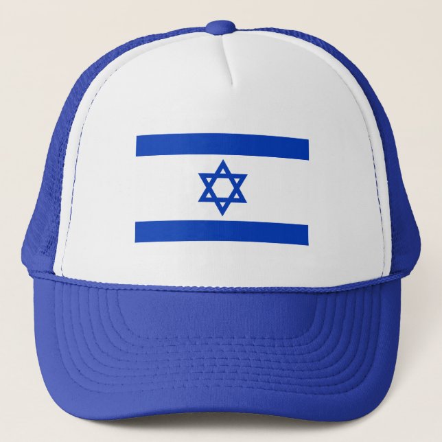 Boné Chapéu da Bandeira de Israel  (Frente)
