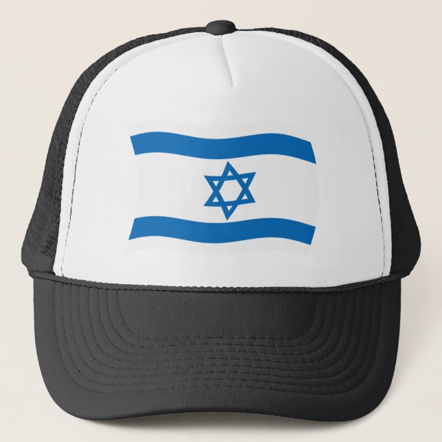 Boné Chapéu da Bandeira de Israel (Frente)