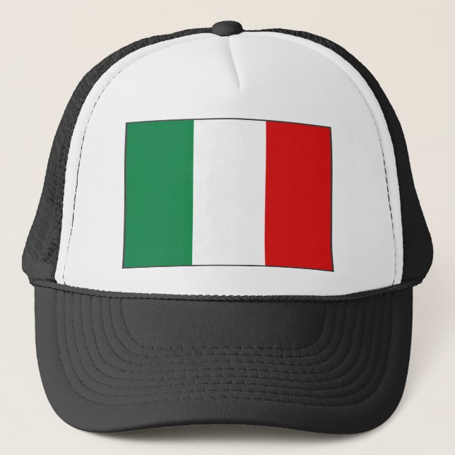 Boné Chapéu da bandeira de Italia (Frente)