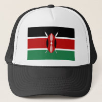 Chapéu da bandeira de Kenya