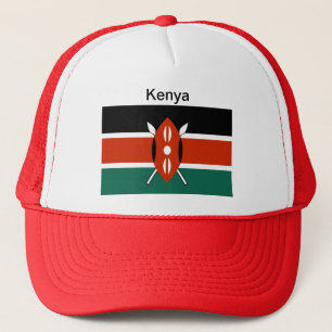 Boné Chapéu da bandeira de Kenya