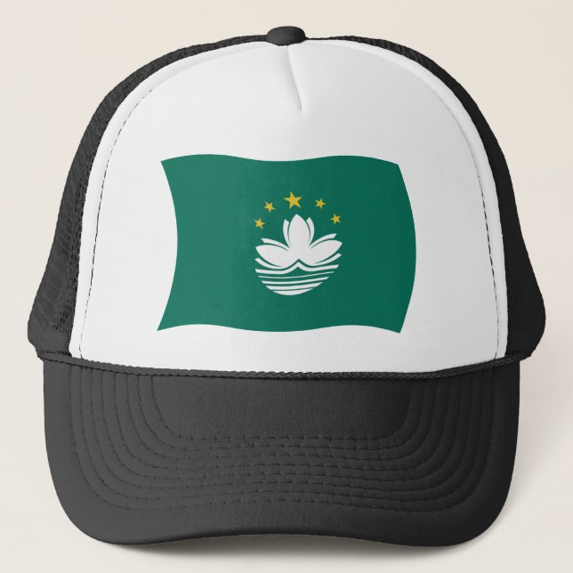 Boné Chapéu da Bandeira de Macau (Frente)