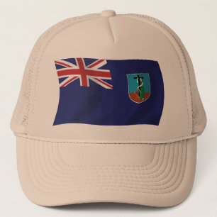 Boné Chapéu da Bandeira de Montserrat