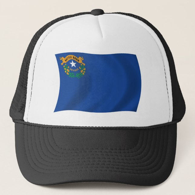 Boné Chapéu da Bandeira de Nevada (Frente)