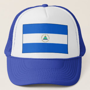 Boné Chapéu da bandeira de Nicarágua