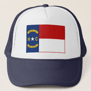 Boné Chapéu da bandeira de North Carolina