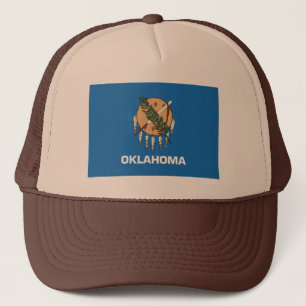 Boné Chapéu da bandeira de Oklahoma