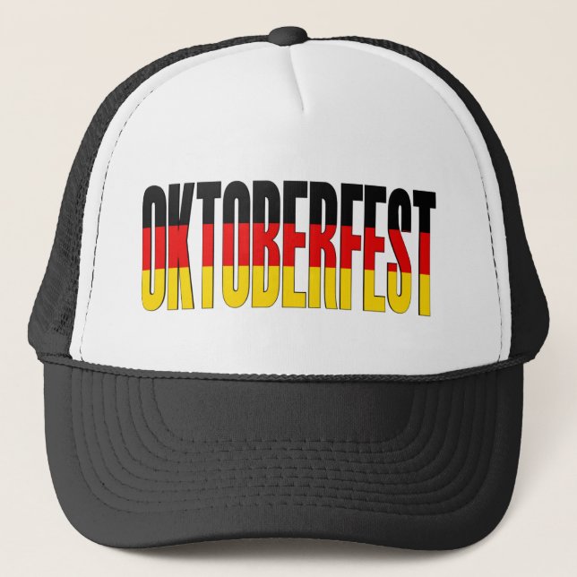 Boné Chapéu da bandeira de Oktoberfest (Frente)