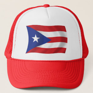 Boné Chapéu da bandeira de Puerto Rico