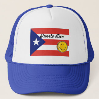 Boné Chapéu da bandeira de Puerto Rico - personalizado