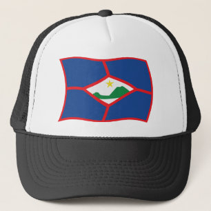 Boné Chapéu da Bandeira de Sint Eustatius