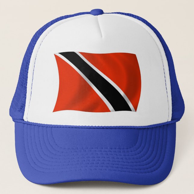 Boné Chapéu da Bandeira de Trinidad e Tobago (Frente)