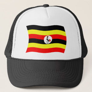 Boné Chapéu da Bandeira de Uganda
